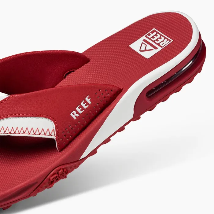 Reef Sandals Fanning Pregame Crimsonwhite 8211 Men Reef Sandals Fanning Pregame Crimsonwhite 8211 Men