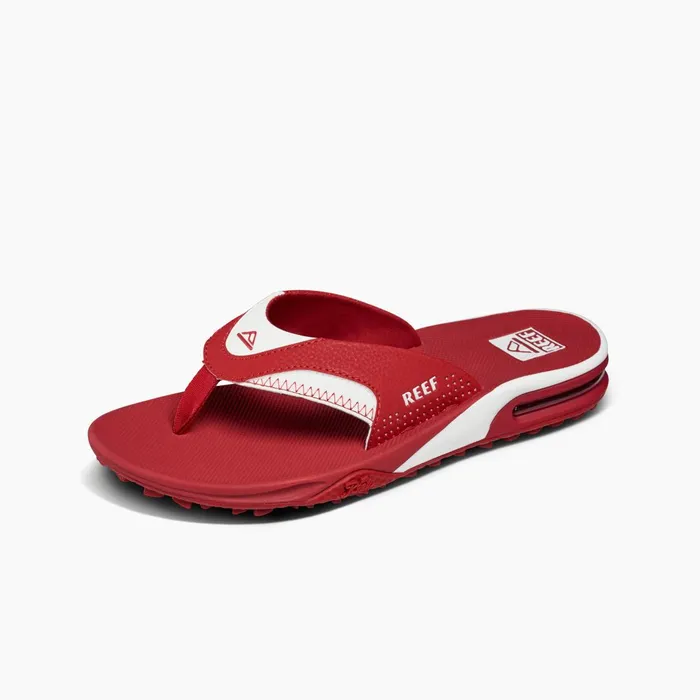 Reef Sandals Fanning Pregame Crimsonwhite 8211 Men Reef Sandals Fanning Pregame Crimsonwhite 8211 Men