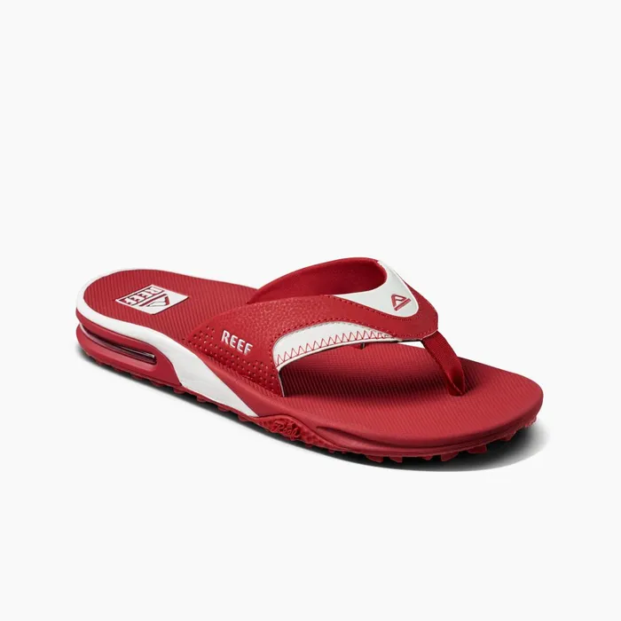 Reef Sandals Fanning Pregame Crimsonwhite 8211 Men Reef Sandals Fanning Pregame Crimsonwhite 8211 Men
