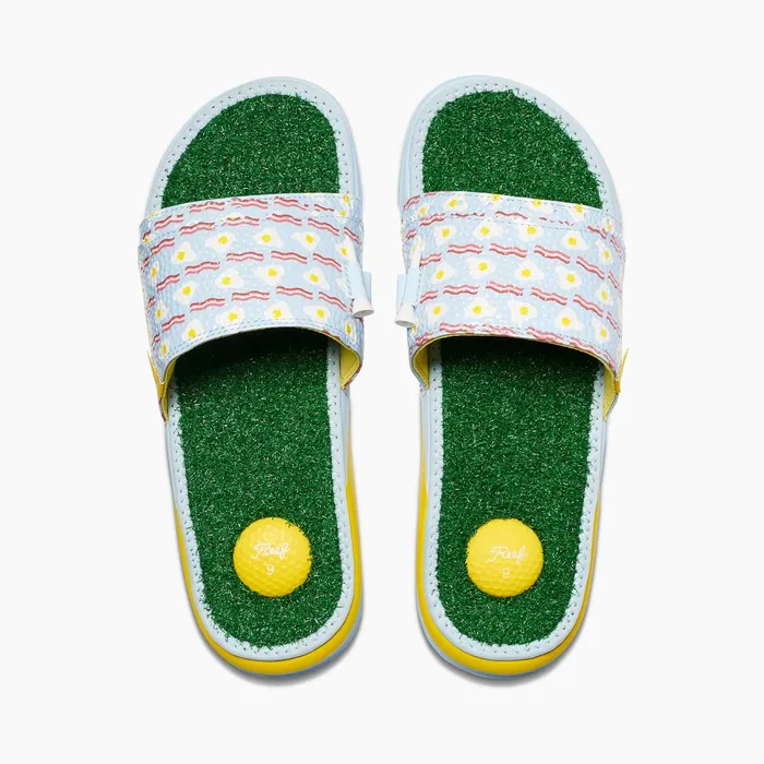 Reef Sandals Mulligan Slide Breakfast Ball 8211 Men Reef Sandals Mulligan Slide Breakfast Ball 8211 Men