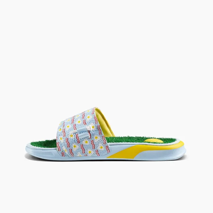 Reef Sandals Mulligan Slide Breakfast Ball 8211 Men Reef Sandals Mulligan Slide Breakfast Ball 8211 Men