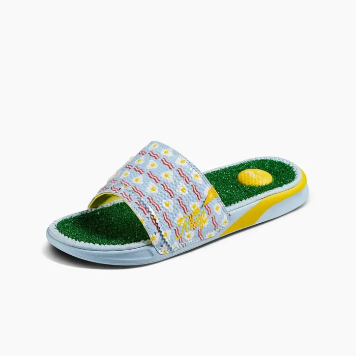 Reef Sandals Mulligan Slide Breakfast Ball 8211 Men Reef Sandals Mulligan Slide Breakfast Ball 8211 Men