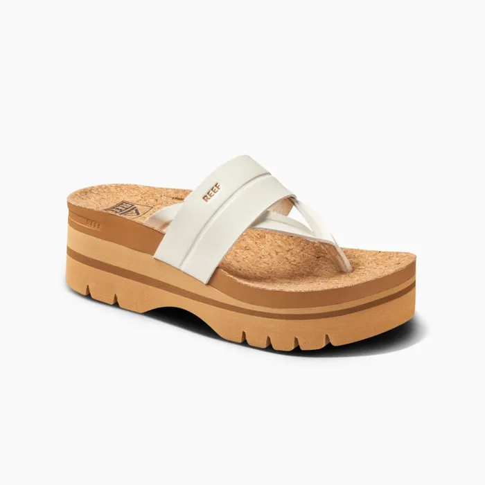 Reef Sandals Vista Higher Lennox Whisper White 8211 Women Reef Sandals Vista Higher Lennox Whisper White 8211 Women