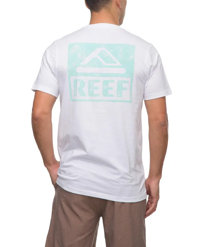 Reef TShirts and Shirts Wellie Ss Graphic Tee Bright White 8211 Men