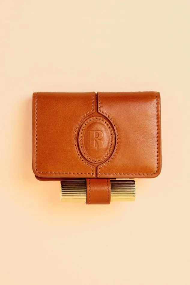 Rouje KIKI Wallet Nappa Caramel Women Small Leather Goods