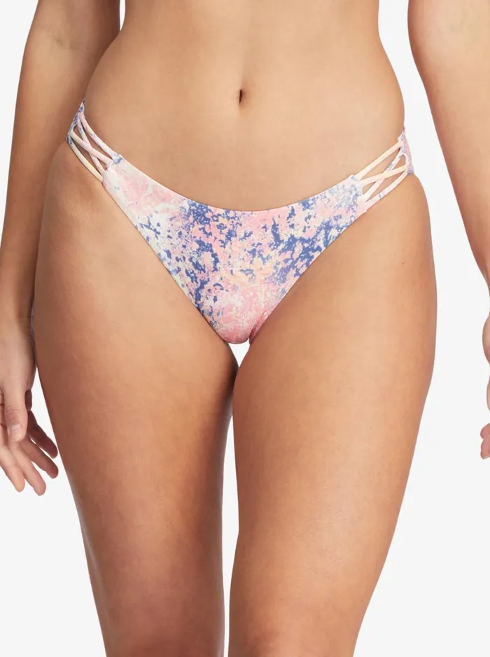 Roxy Active Swimsuits Roxy Active Full Bikini Bottoms Bright White Concrete Jungle 8211 Women Roxy Active Swimsuits Roxy Active Full Bikini Bottoms Bright White Concrete Jungle 8211 Women