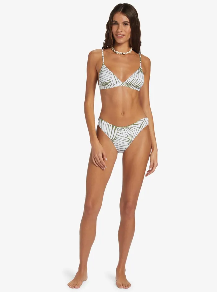 Roxy Bikinis Beach Classics Strap Hipster Bikini Bottoms Palm Tree Dreams 8211 Women