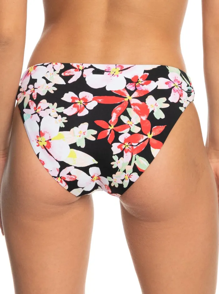 Roxy Bikinis Pants Beach Classics Strap Hipste Bikini Bottoms Anthracite New Life 8211 Women