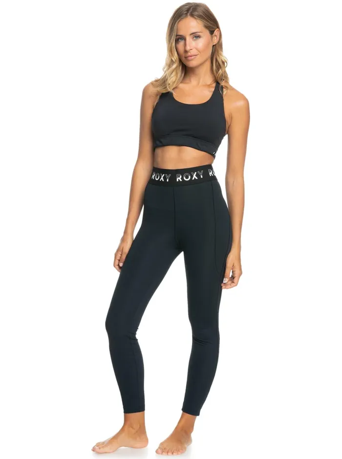 Roxy Bottoms Bold Moves Technical Leggings Anthracite 8211 Women