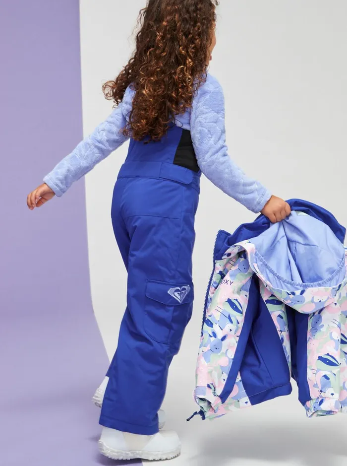 Roxy Girls Snow Girl039s 27 Lola Technical Snow Bib Pants Bluing 8211 Women