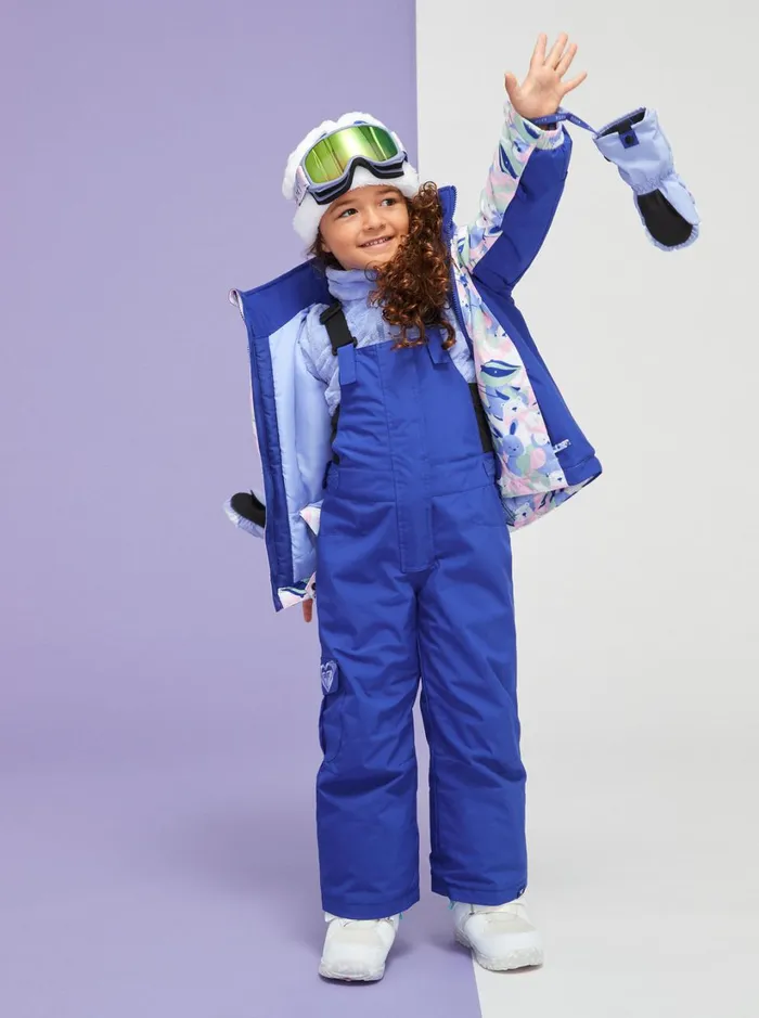 Roxy Girls Snow Girl039s 27 Lola Technical Snow Bib Pants Bluing 8211 Women
