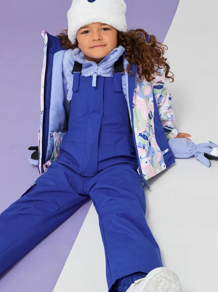 Roxy Girls Snow Girl039s 27 Lola Technical Snow Bib Pants Bluing 8211 Women