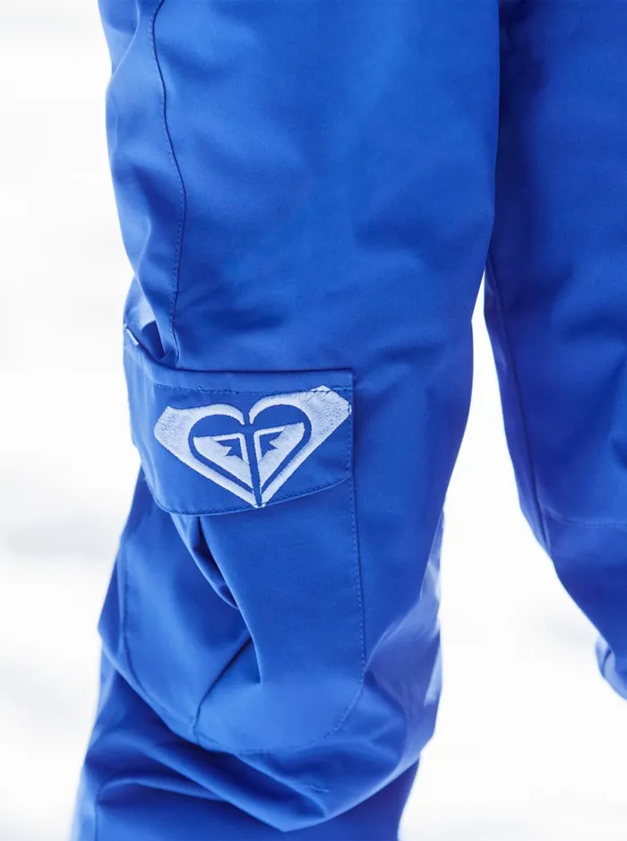 Roxy Girls Snow Girl039s 27 Lola Technical Snow Bib Pants Bluing 8211 Women