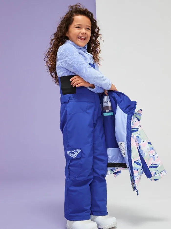 Roxy Girls Snow Girl039s 27 Lola Technical Snow Bib Pants Bluing 8211 Women
