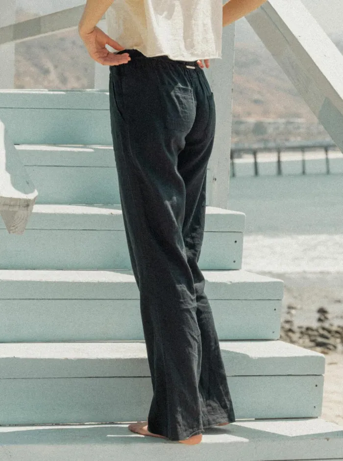 Roxy Pants and Jeans Oceanside Flared Pants True Black 8211 Women