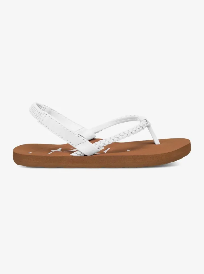 Roxy Shoes and Sandals Girl039s 27 Cabo Sandals White 8211 Women