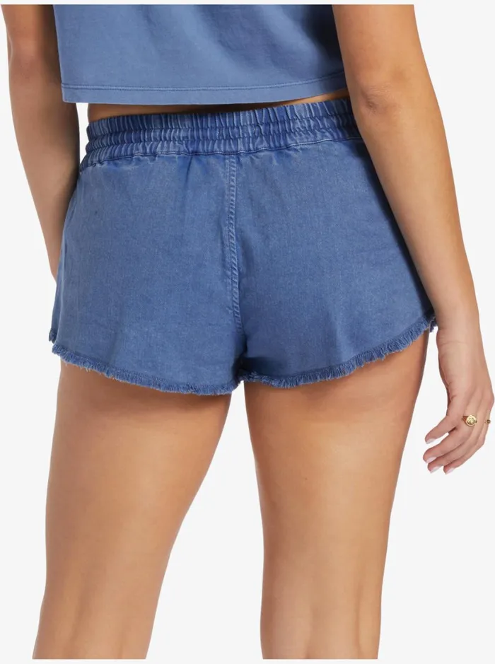 Roxy Shorts Scenic Route Elastic Shorts Bijou Blue 8211 Women