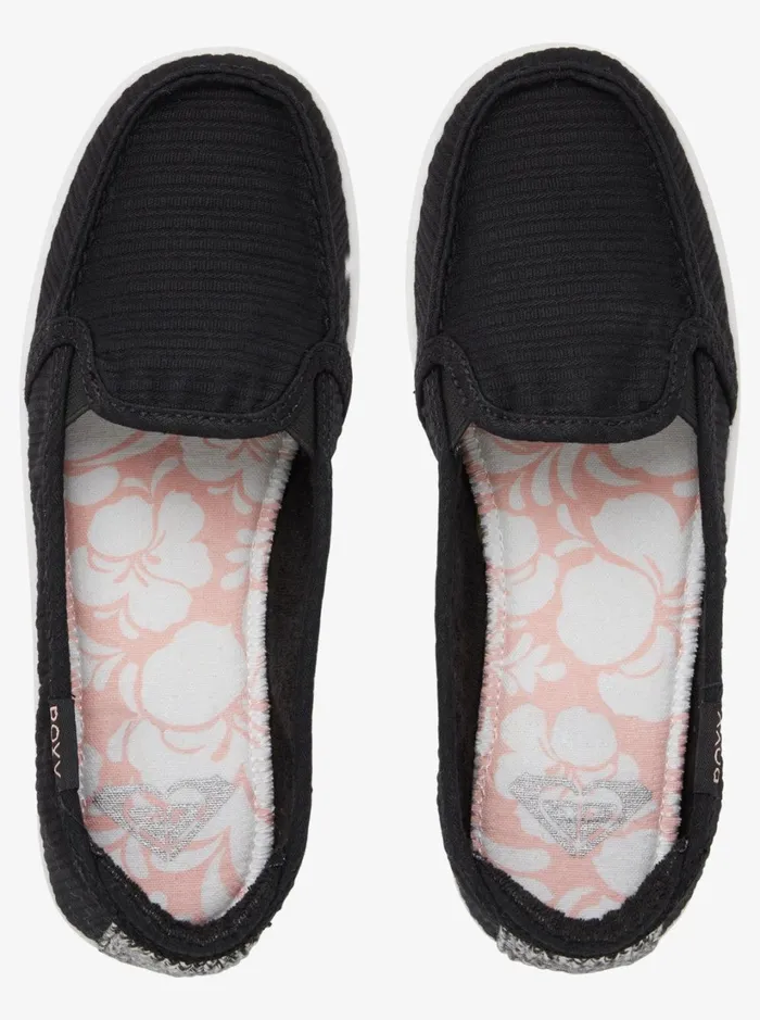 Roxy Sneakers Minnow SlipOn Shoes Black 8211 Women