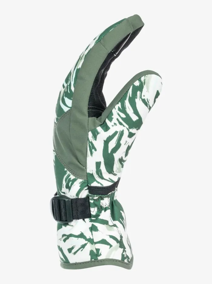 Roxy Snow Accessories Roxy Jetty Technical SnowboardSki Gloves Dark Forest Wild 8211 Women