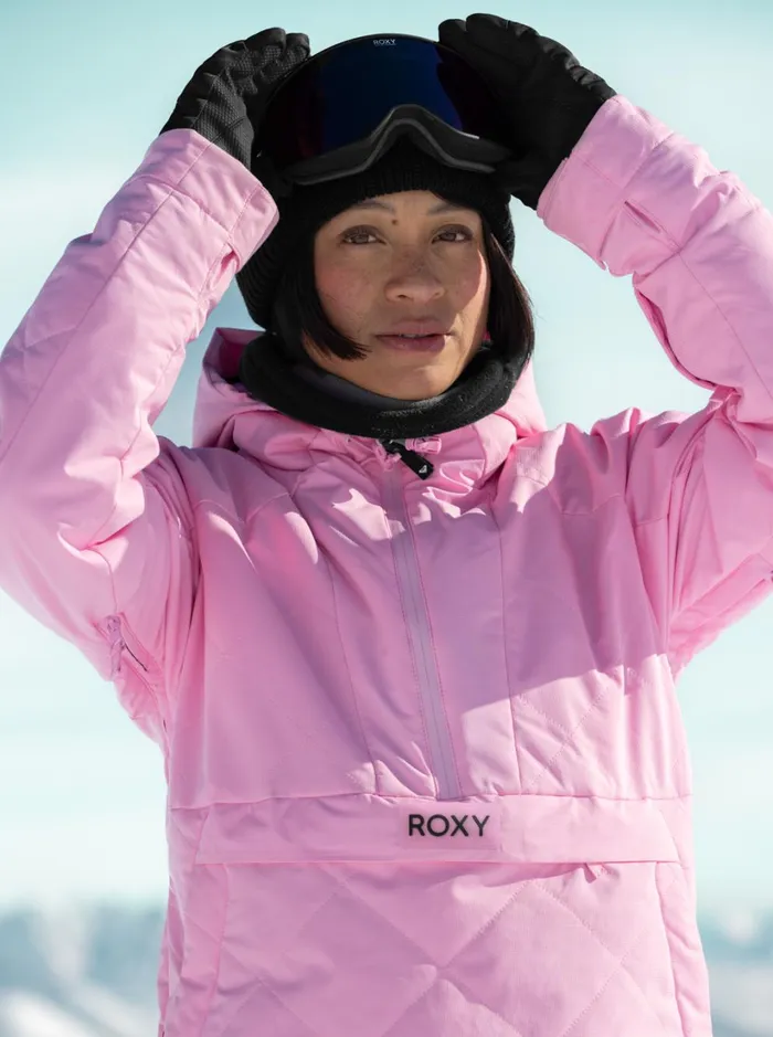 Roxy Snow Jackets Radiant Lines Overhead Technical Snow Jacket Pink Frosting 8211 Women Roxy Snow Jackets Radiant Lines Overhead Technical Snow Jacket Pink Frosting 8211 Women