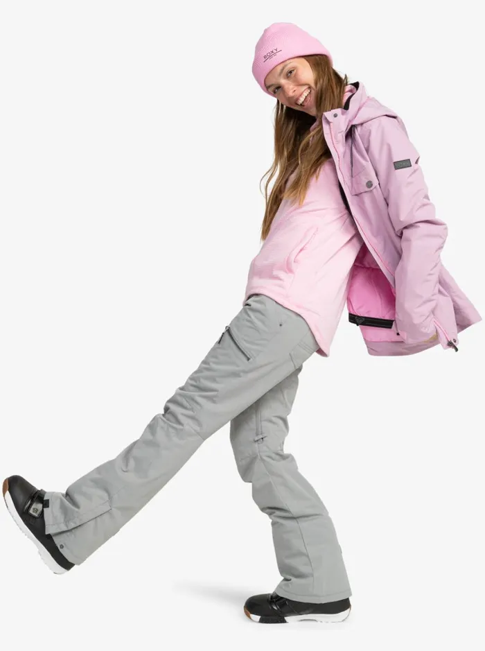 Roxy Snow Pants Nadia Technical Snow Pants Heather Grey 8211 Women