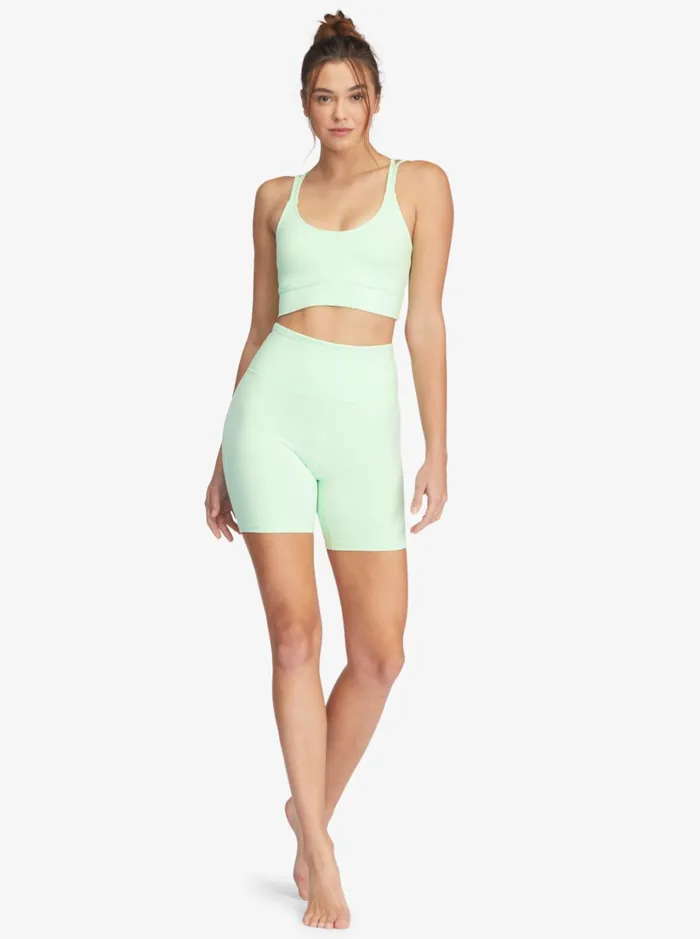 Roxy Sports Bras Kaileo Elongated Sports Bra Pastel Green 8211 Women