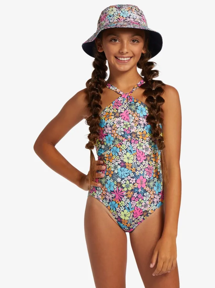 Roxy Swim Girl039s 716 Daisy Mood OnePiece Swimsuit Mood Indigo Tropical Rays 8211 Women Roxy Swim Girl039s 716 Daisy Mood OnePiece Swimsuit Mood Indigo Tropical Rays 8211 Women