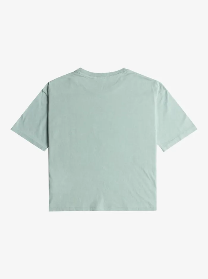 Roxy Tees and Tanks Girl039s 416 Sun For All Seasons C TShirt Blue Surf 8211 Women
