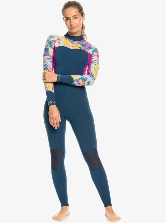 Roxy Wetsuits 32mm Swell Series Back Zip Wetsuit Anthracite Hot Tropics Swim Ax 8211 Women Roxy Wetsuits 32mm Swell Series Back Zip Wetsuit Anthracite Hot Tropics Swim Ax 8211 Women