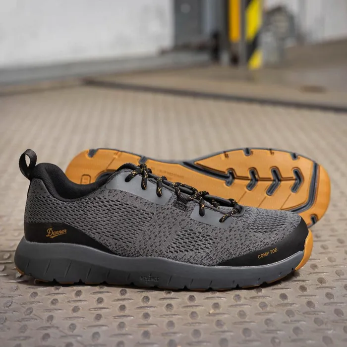 Run Time 3 Gray Composite Toe NMT Men Danner Shoes