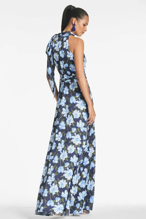Sachin and Babi Kayla Gown 8211 Ocean Blue Magnolia Ocean Blue Magnolia Women Plus Sizes