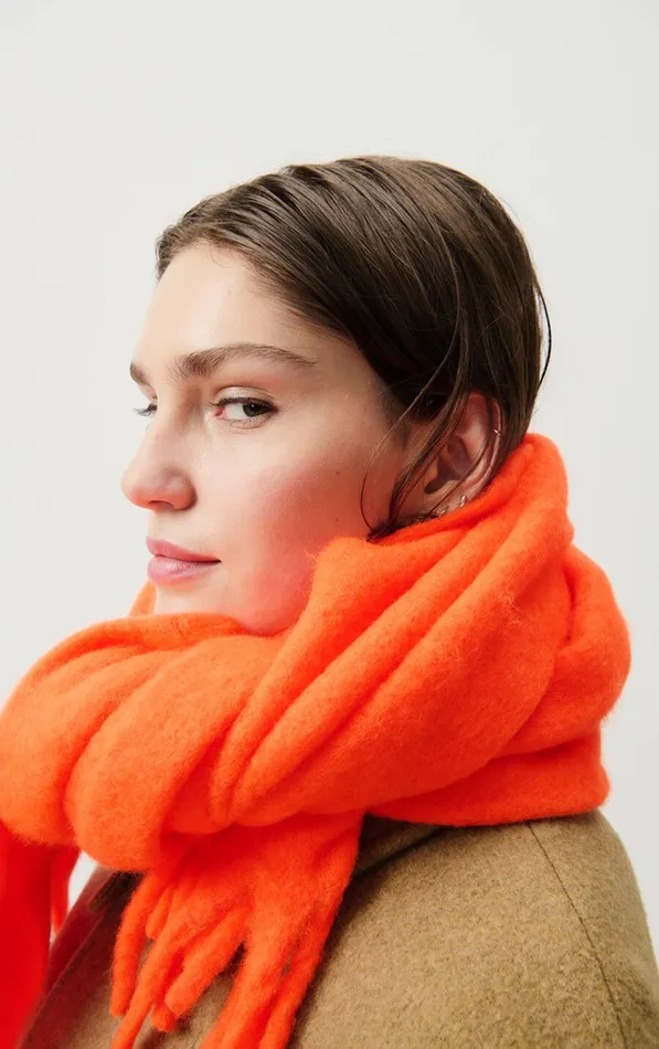 Scarf Zinaco Fluorescent Fire WomenMen American Vintage Scarves And Shawls Scarf Zinaco Fluorescent Fire WomenMen American Vintage Scarves And Shawls
