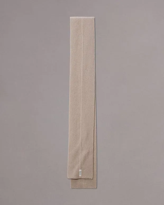 Scarves Men Rag and Bone Max Wool Scarf Off White