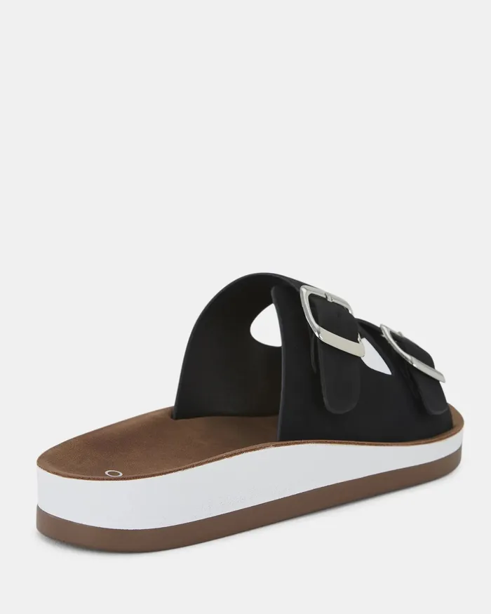 SEDONA BLACK Sandals Slides NOVO Shoes Women