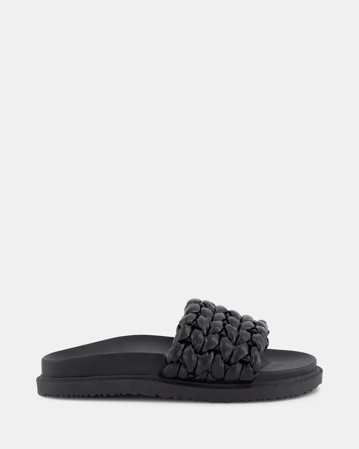 SGAEYL BLACK Sandals Women Flat Sandals NOVO Shoes