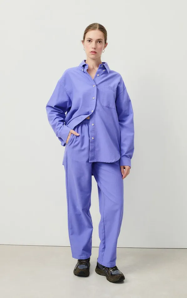 Shirt Dakota Provence Melange Women American Vintage Shirts Shirt Dakota Provence Melange Women American Vintage Shirts