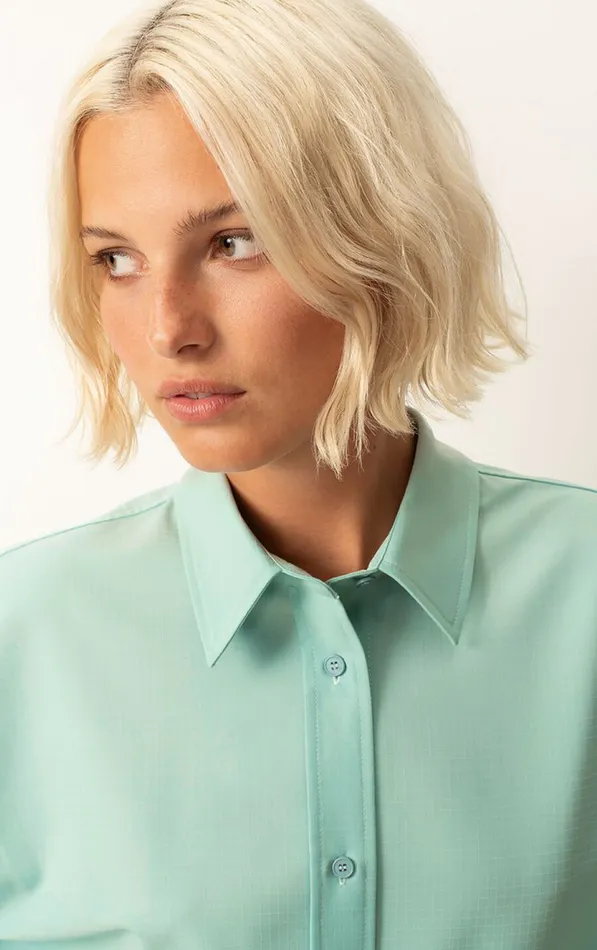 Shirt Doacity Celadon Women American Vintage Shirts Shirt Doacity Celadon Women American Vintage Shirts