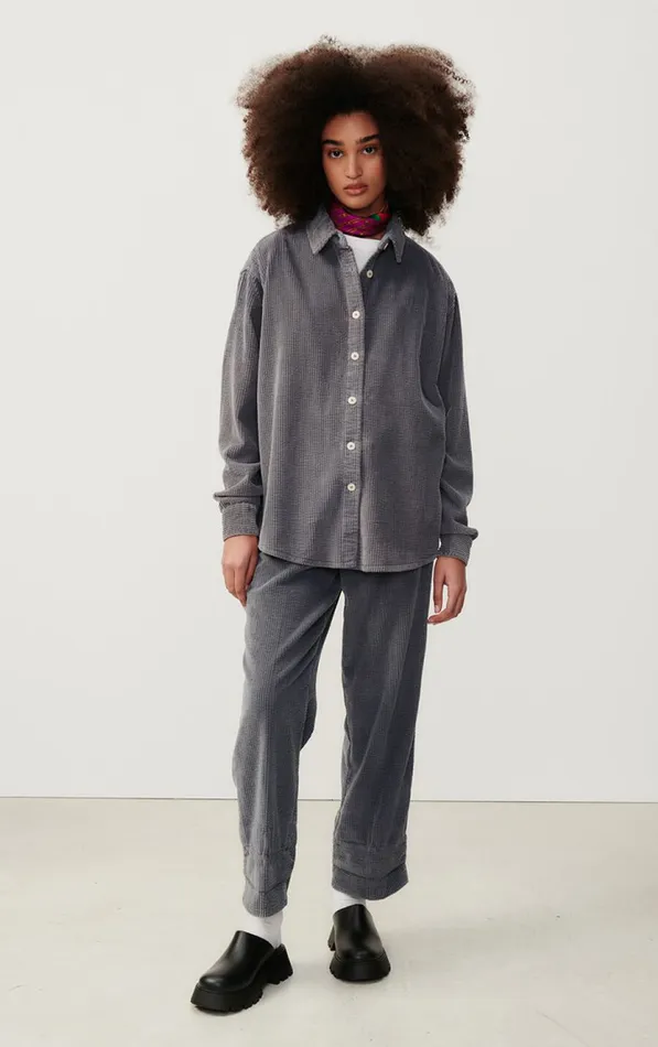 Shirt Padow Vintage Carbon Women American Vintage Shirts Shirt Padow Vintage Carbon Women American Vintage Shirts