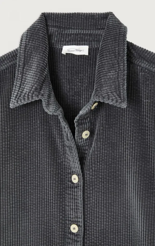 Shirt Padow Vintage Carbon Women American Vintage Shirts Shirt Padow Vintage Carbon Women American Vintage Shirts