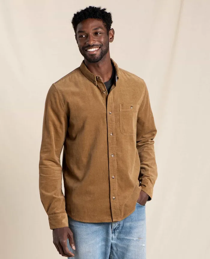 Shirts Men8217s Scouter Cord Long Sleeve Shirt Honey Brown ToadandCo Men8217s Shirts Men8217s Scouter Cord Long Sleeve Shirt Honey Brown ToadandCo Men8217s