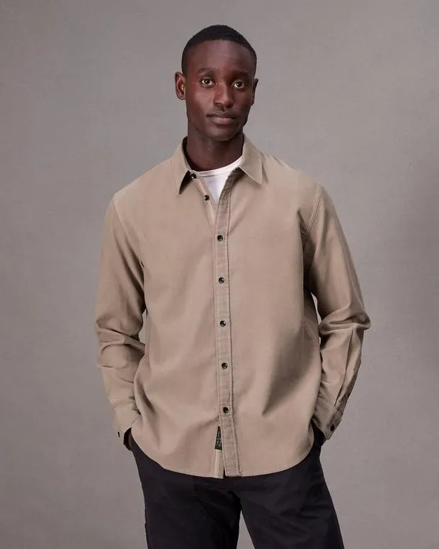 Shirts Men Rag and Bone Finch Corduroy Shirt Desert