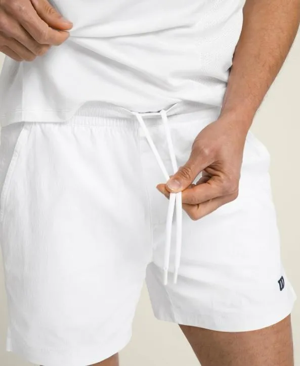 Shorts Men Wilson Tennis Volley Short Bright White Shorts Men Wilson Tennis Volley Short Bright White
