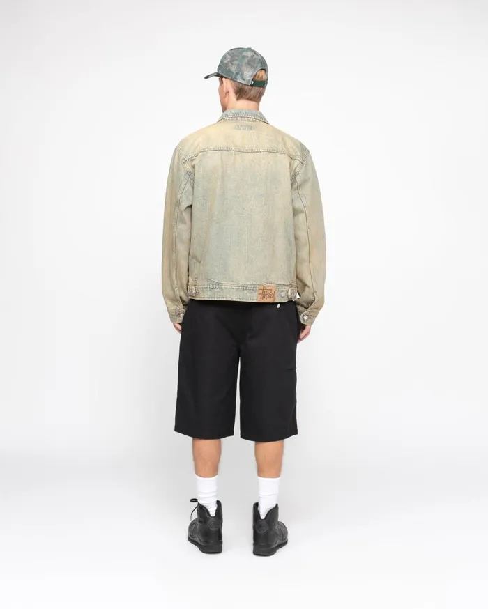 Shorts MenWomen Stussy CHINO WORK SHORT Black Shorts MenWomen Stussy CHINO WORK SHORT Black
