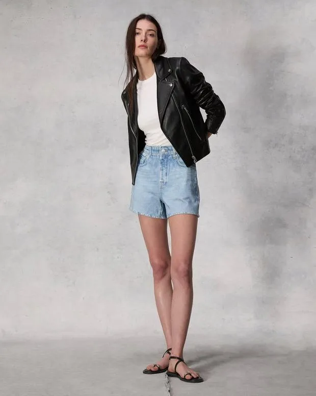 Shorts Women Rag and Bone Miramar Terry Walking Short Cotton Terry Kacy