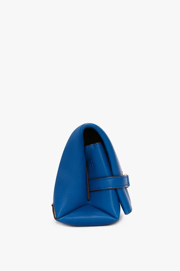 Shoulder Bags Women Victoria Beckham Mini Chain Pouch With Long Strap In Sapphire Blue