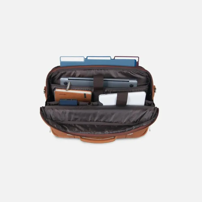 Show Business Leather Computer Portfolio Cognac Men Kenneth Cole Bags