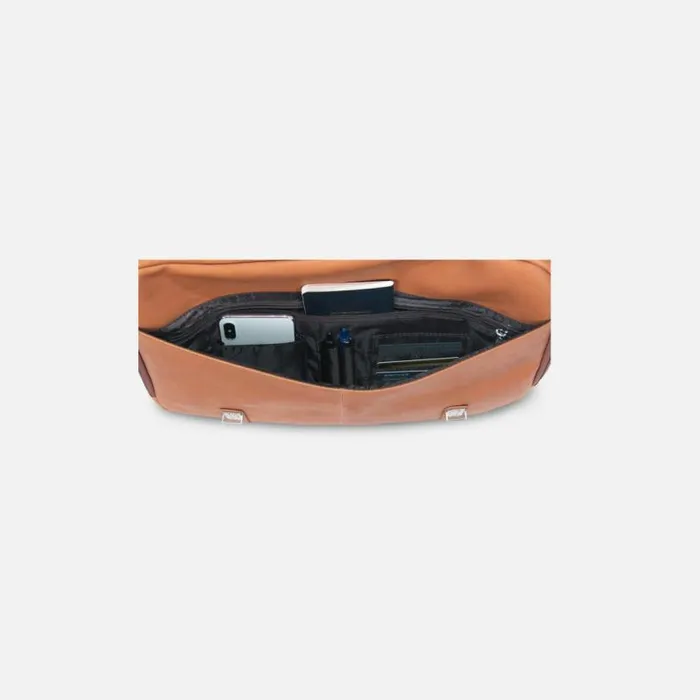 Show Business Leather Computer Portfolio Cognac Men Kenneth Cole Bags