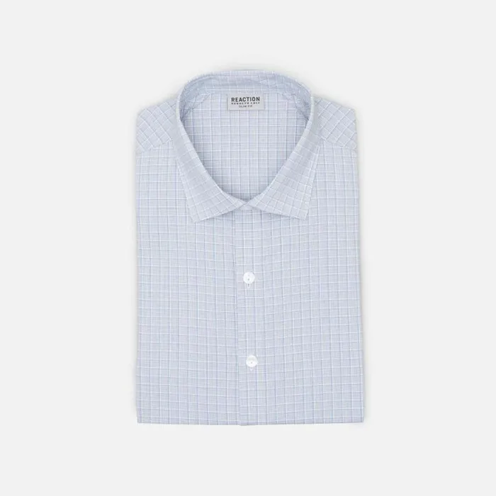 Slim Tek Fit Spread Collar Dress Shirt Blue Multi Men Kenneth Cole Dress Shirts Slim Tek Fit Spread Collar Dress Shirt Blue Multi Men Kenneth Cole Dress Shirts