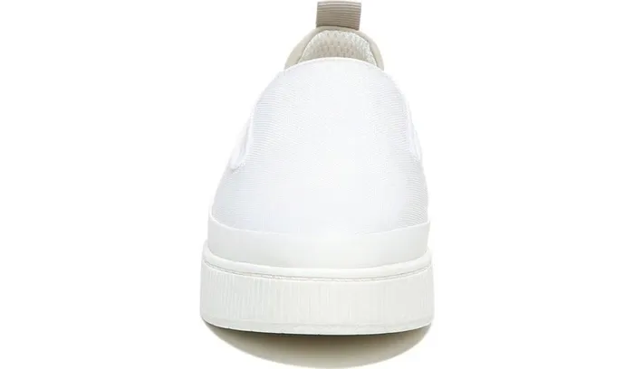 Sneakers Women Franco Sarto Franco Homer 4 Platform Slip On Sneaker White Fabric