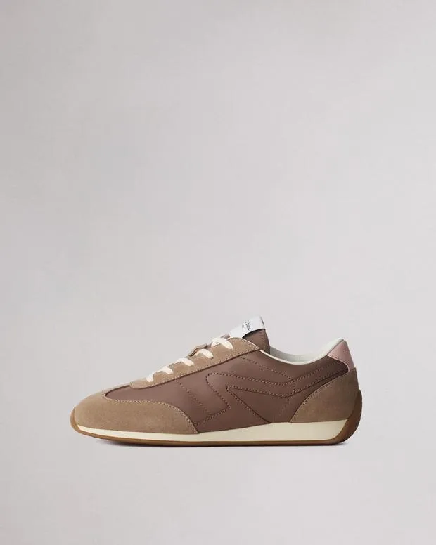 Sneakers Women Rag and Bone Slim Retro Runner Sneaker Mushroom